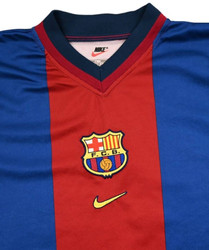 1998-99 FC BARCELONA *AMUNIKE* SHIRT L