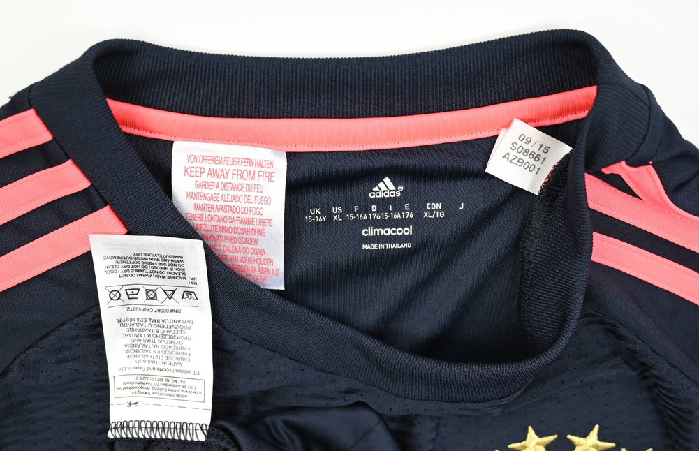 2015-16 BAYERN MUNCHEN SHIRT XL. BOYS