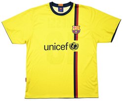 2009-10 FC BARCELONA *MESSI* SHIRT L