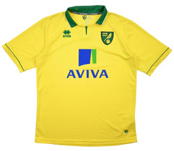2012-13 NORWICH CITY SHIRT XXL