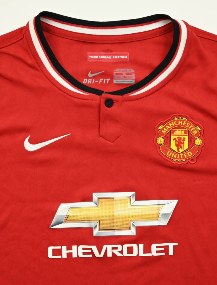 2014-15 MANCHESTER UNITED KOSZULKA XL. BOYS 