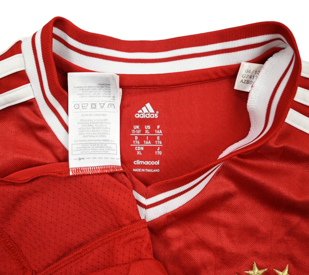 2013-14 BAYERN MUNCHEN *RIBERY* SHIRT XL. BOYS/S