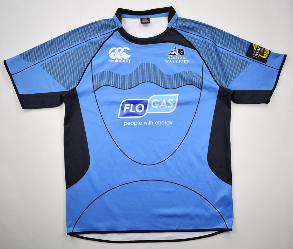 GLASGOW WARRIORS RUGBY CANTERBURY SHIRT 2XL