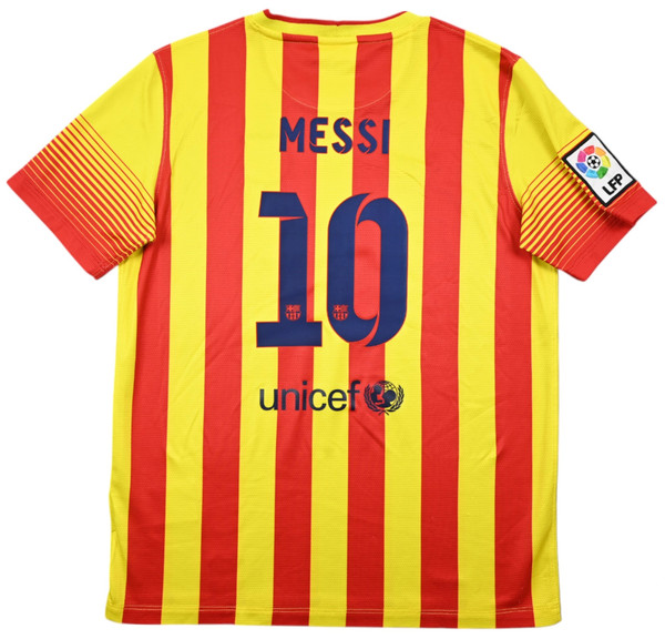 2013-15 BARCELONA *MESSI* SHIRT XL. BOYS