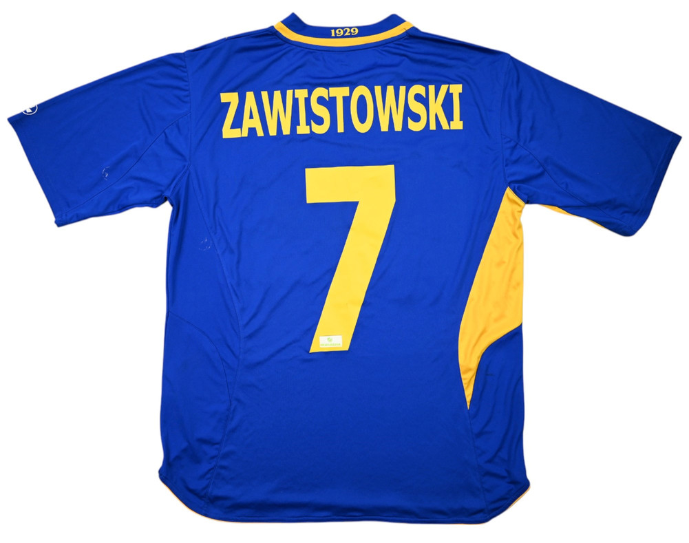 2010-11 ARKA GDYNIA *ZAWISTOWSKI* PLAYER ISSUE KOSZULKA M/L