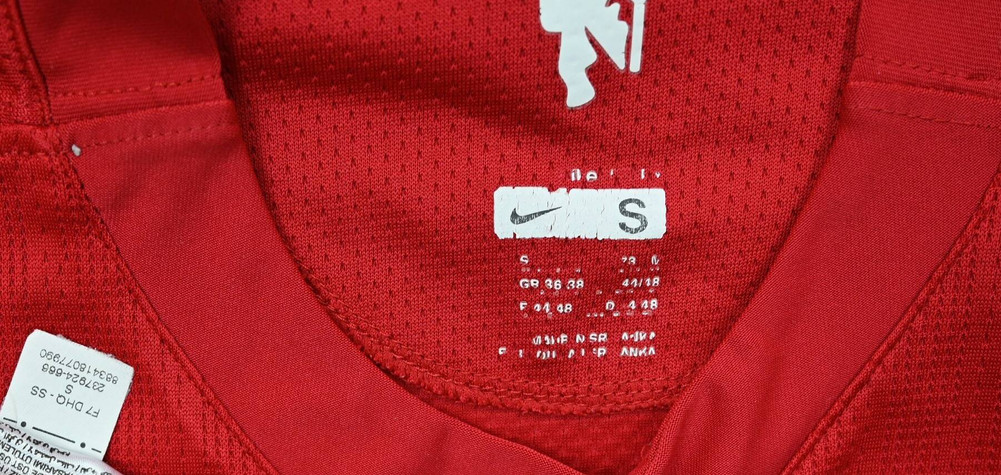 2007-09 MANCHESTER UNITED *RONALDO* SHIRT S