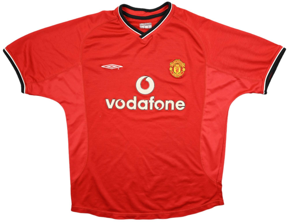 2000-02 MANCHESTER UNITED SHIRT L