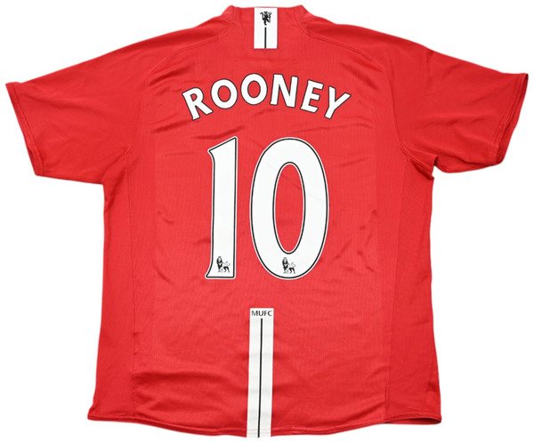2007-09 MANCHESTER UNITED *ROONEY* KOSZULKA L