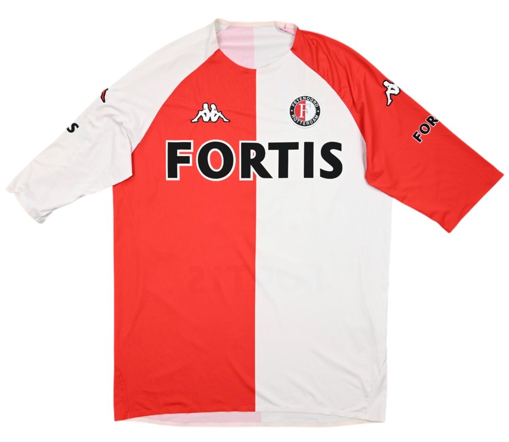 2006-07 FEYENOORD ROTTERDAM  *CASTELEN* SHIRT L