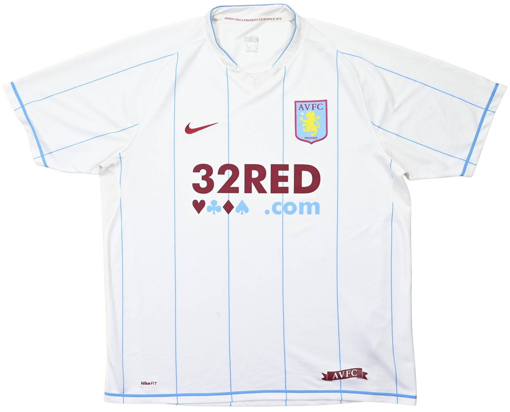 2007-08 ASTON VILLA SHIRT XL