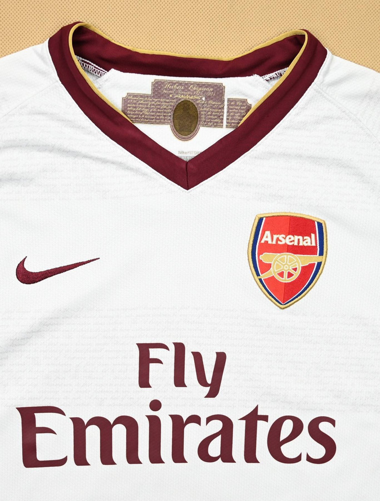 2007-08 ARSENAL LONDON SHIRT L. BOYS