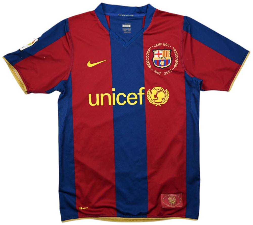 2007-08 BARCELONA SHIRT S