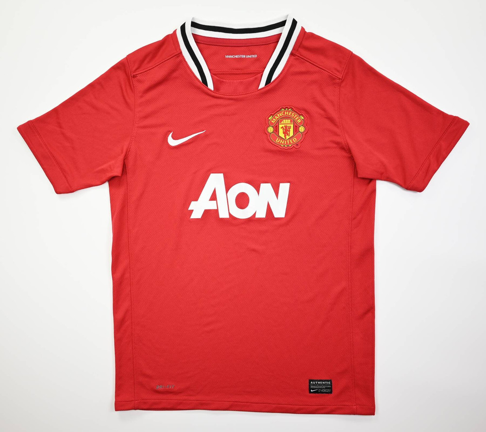 2011-12 MANCHESTER UNITED SHIRT L. BOYS