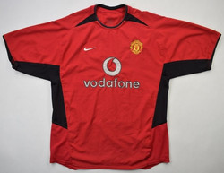 2002-04 MANCHESTER UNITED KOSZULKA S