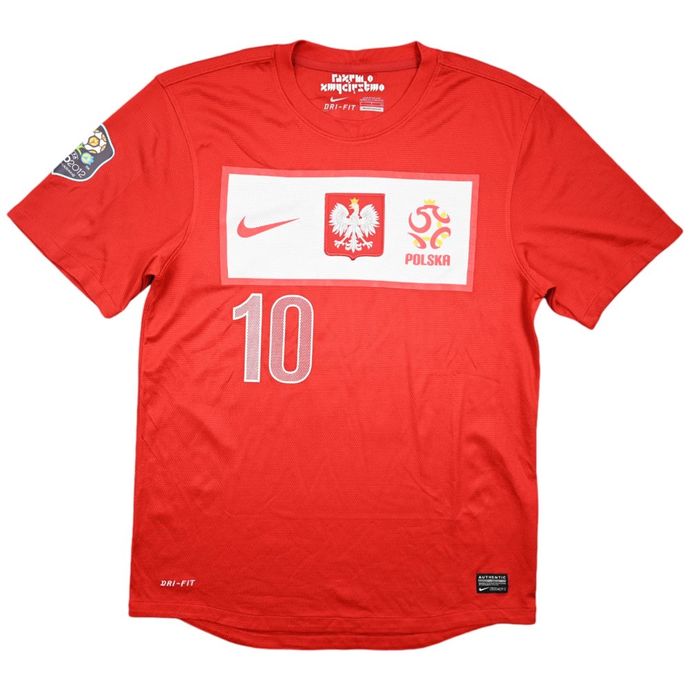 2012-13 POLAND *OBRANIAK* MATCH ISSUE SHIRT S