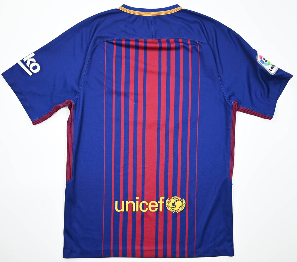 2017-18 FC BARCELONA *A.INIESTA* SHIRT S