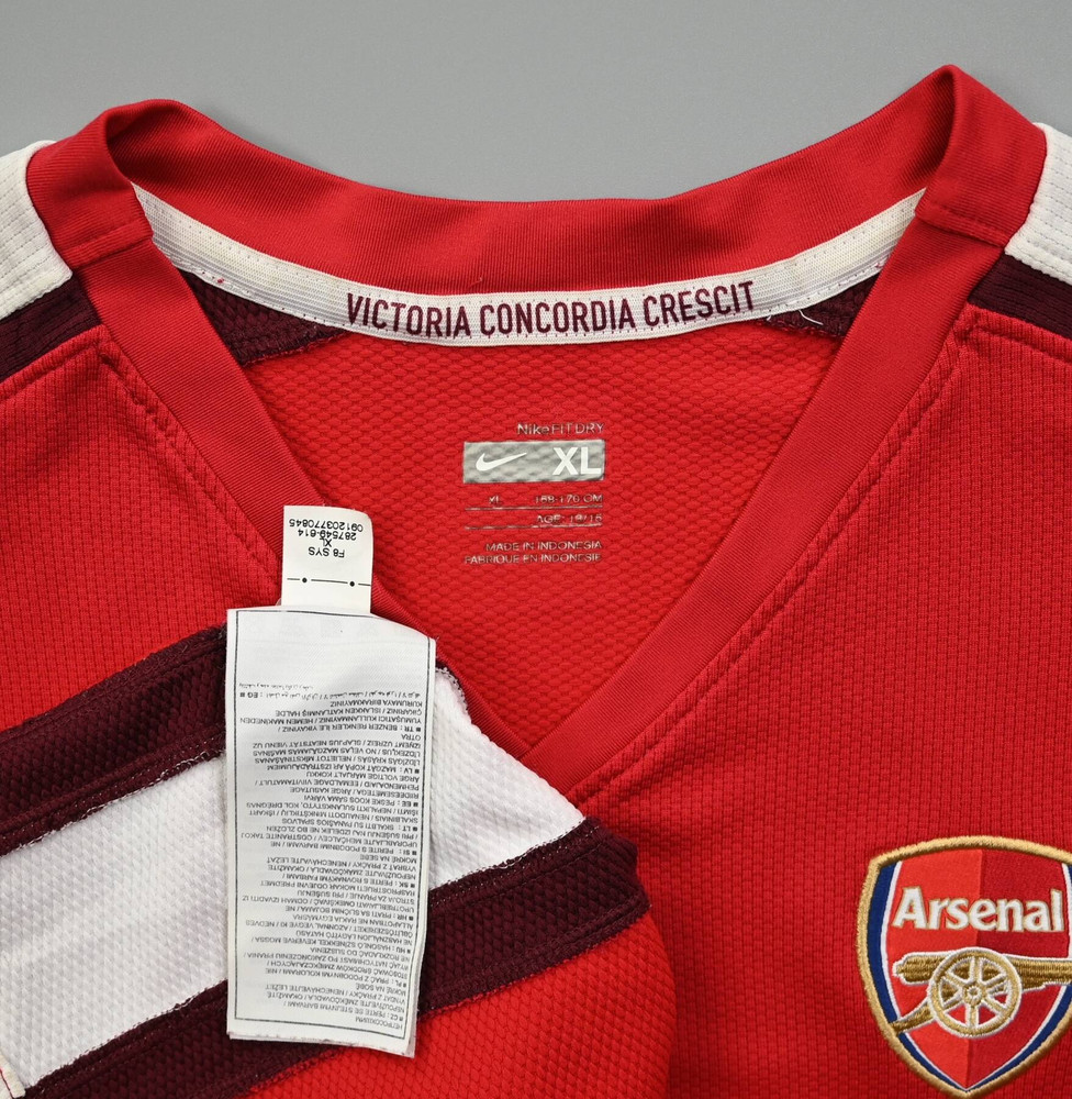 2008-10 ARSENAL LONDON KOSZULKA XL. BOYS