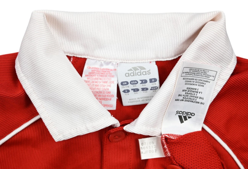 2005-06 BAYERN MUNCHEN KOSZULKA XS. BOYS 128CM