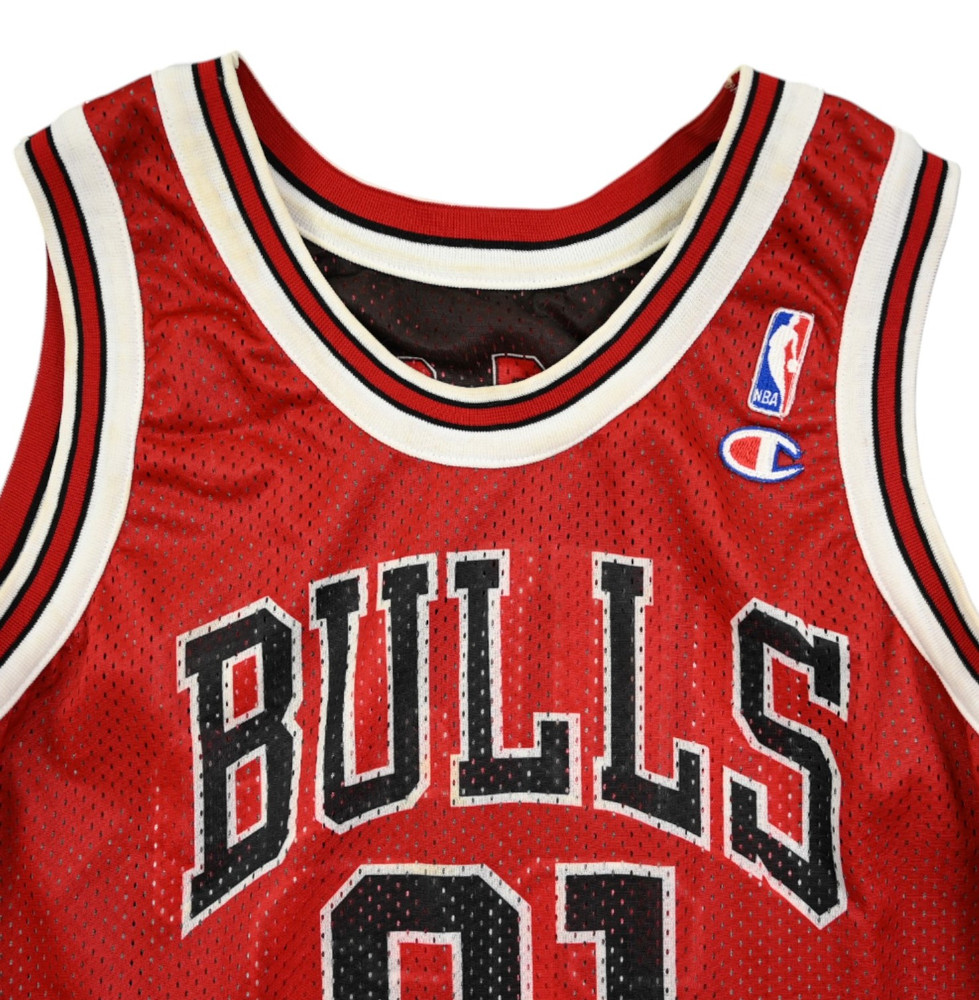 CHICAGO BULLS *RODMAN/JORDAN* NBA SHIRT L