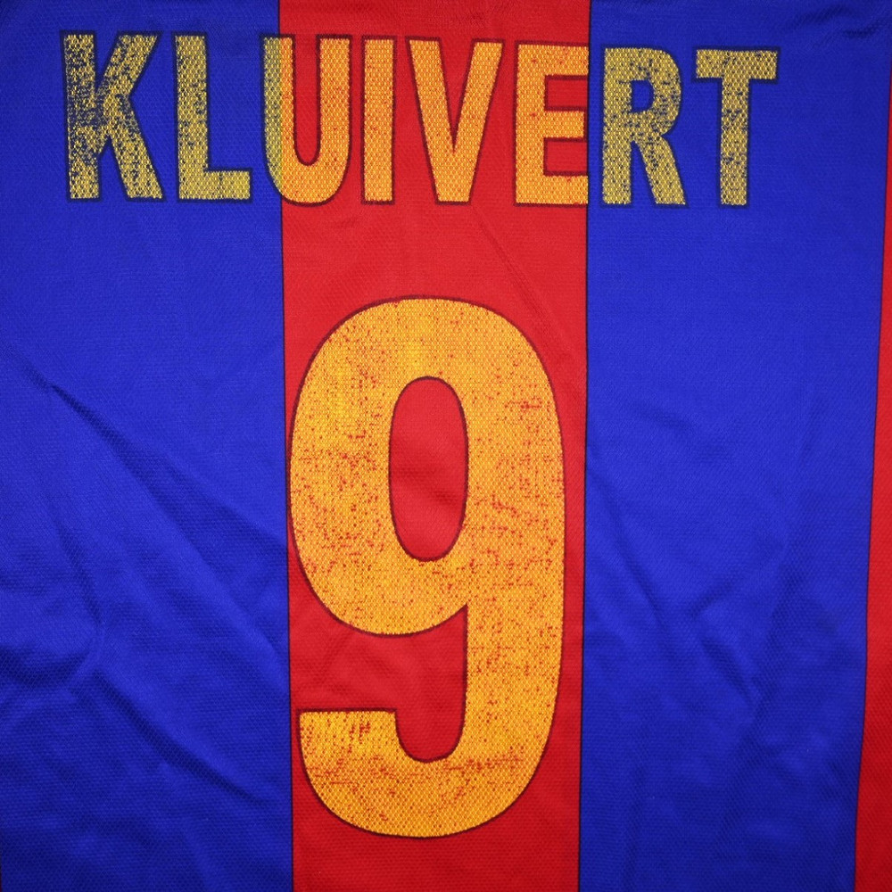 1998-99 FC BARCELONA *KLUIVERT* KOSZULKA M