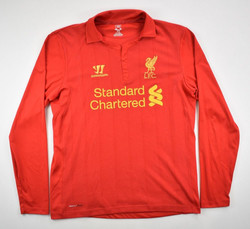 2012-13 LIVERPOOL LONGSLEEVE SHIRT M