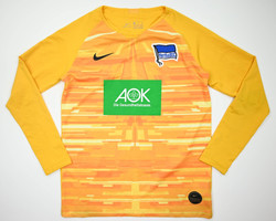 2019-20 HERTHA BSC BERLIN GOALKEEPER #1 LONGSLEEVE XL. BOYS