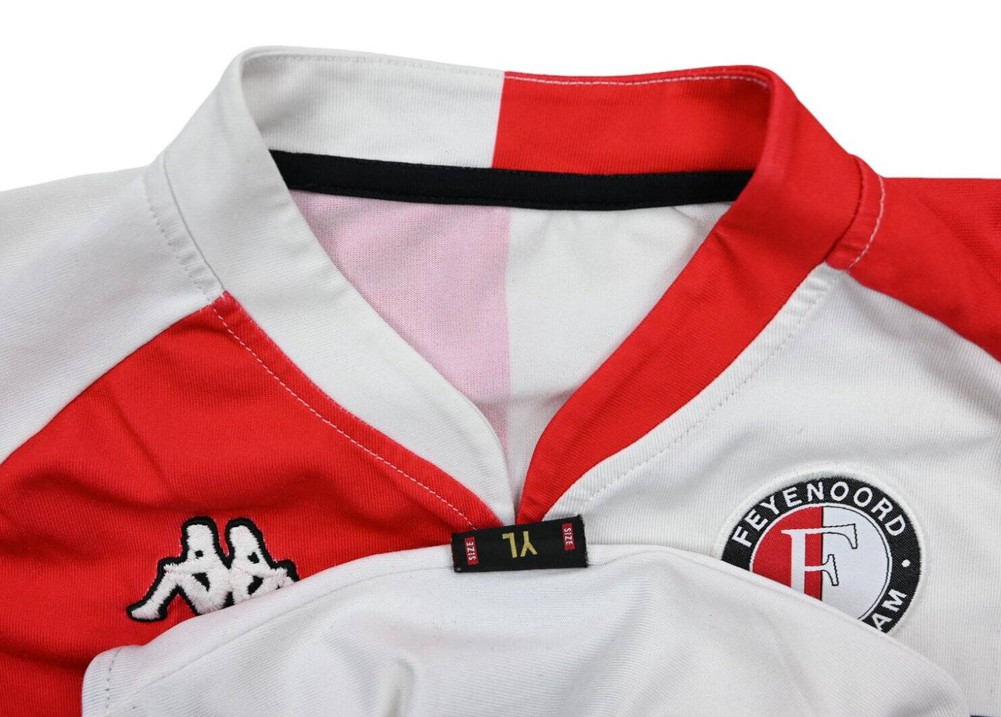 2007-08 FEYENOORD ROTTERDAM SHIRT L. BOYS