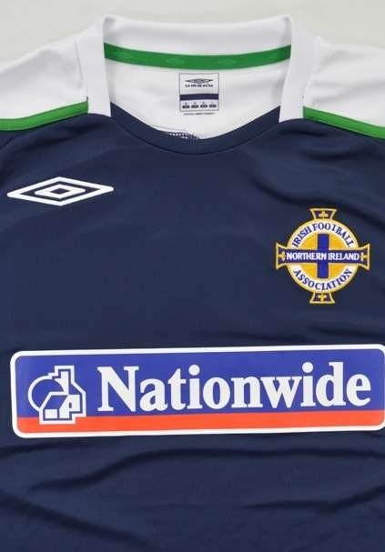 2008-09 NORTHERN IRELAND SHIRT M