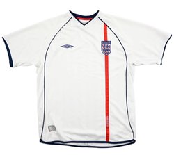 2001-03 ENGLAND SHIRT XL