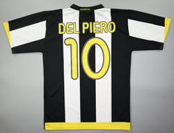 2008-09 JUVENTUS *DEL PIERO* SHIRT S