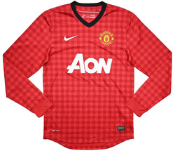 2012-13 MANCHESTER UNITED LONGSLEEVE S