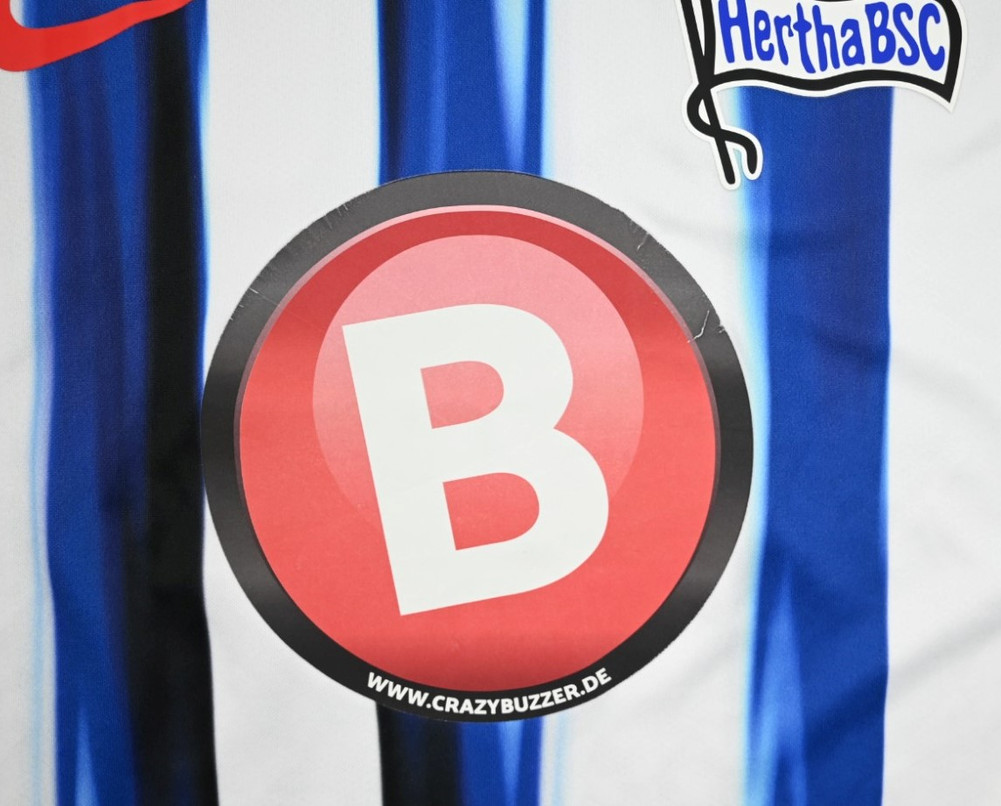 2023-24 HERTHA BERLIN *SCHERHANT* MATCH PREPARED SHIRT L