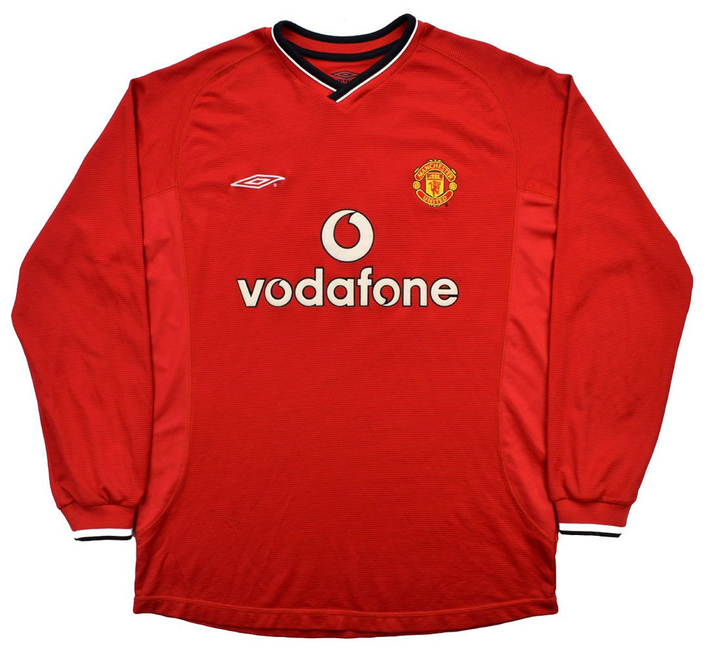 2000-02 MANCHESTER UNITED SHIRT XS