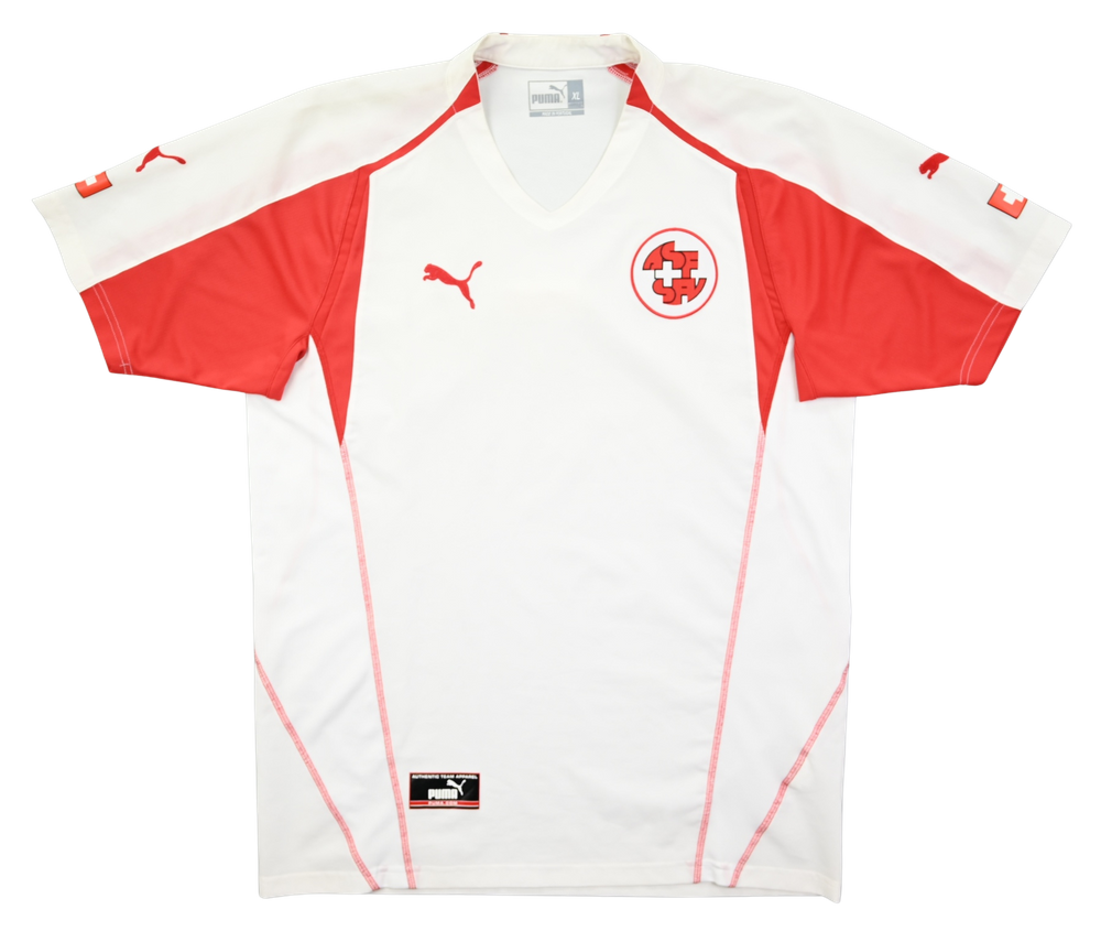 2004-06 SWITZERLAND SHIRT XL