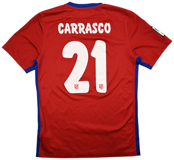 2015-16 ATLETICO MADRID *CARRASCO* KOSZULKA S