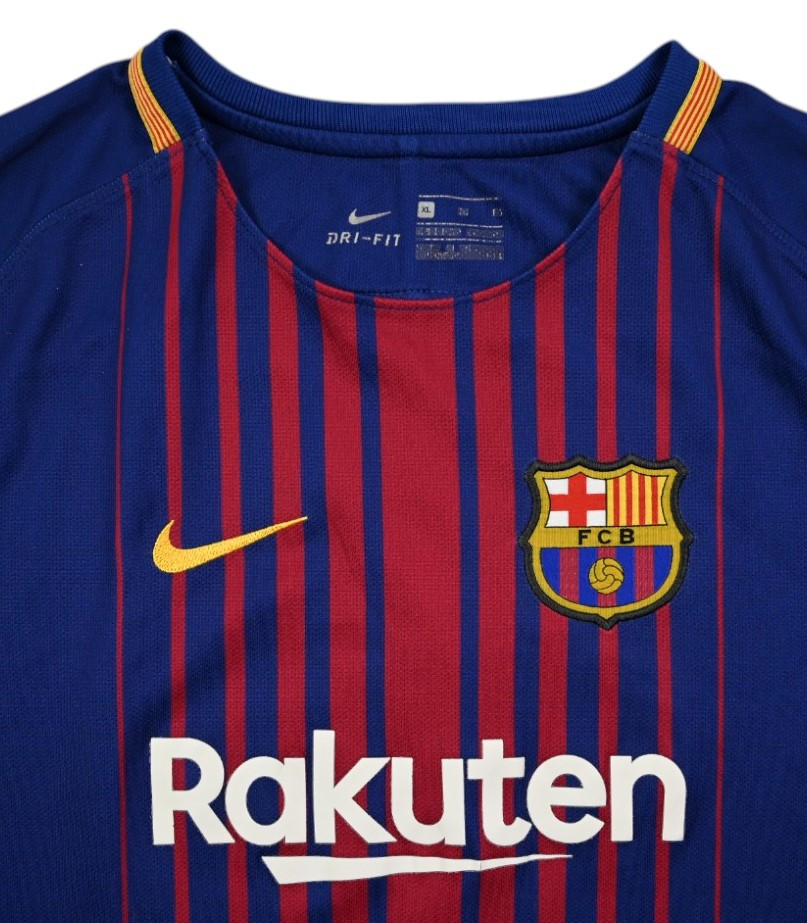 2017-18 BARCELONA *MESSI* SHIRT XL. BOYS