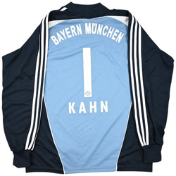 2007-08 BAYERN MUNCHEN *KAHN* GK LONGSLEEVE KOSZULKA L