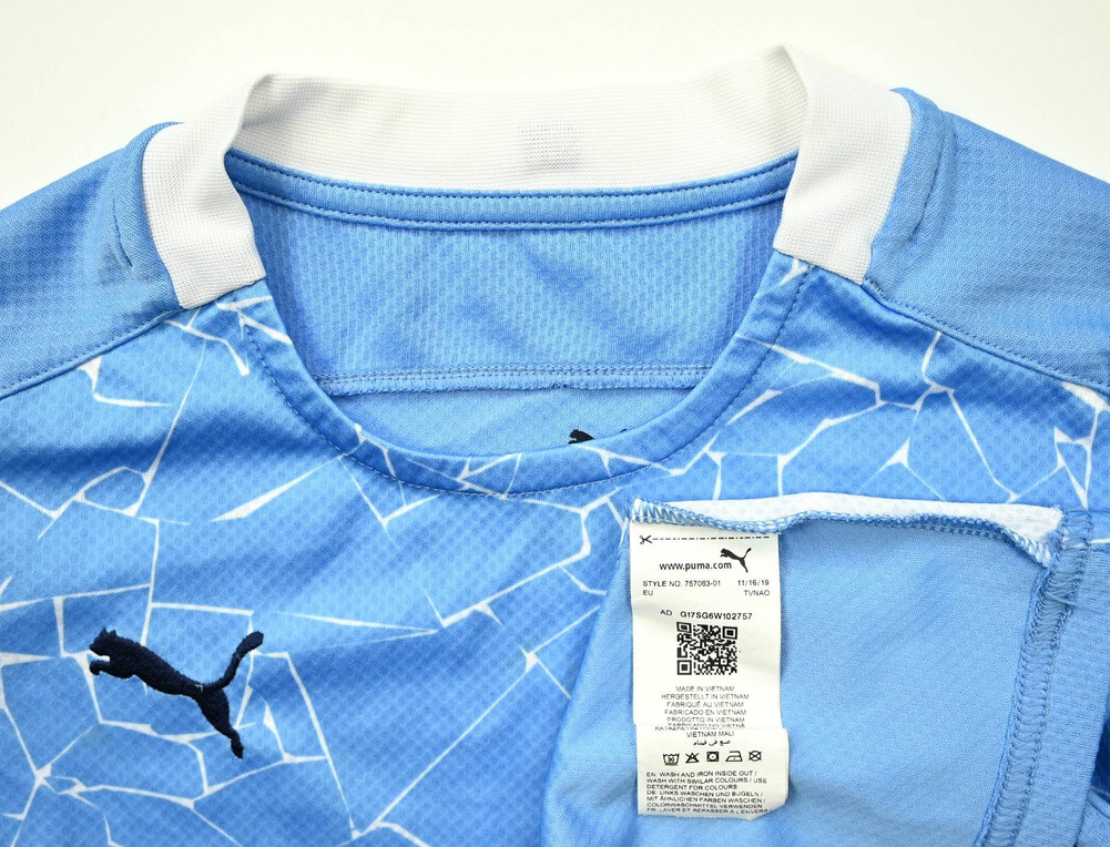 2020-21 MANCHESTER CITY *SILVA* SHIRT S. BOYS