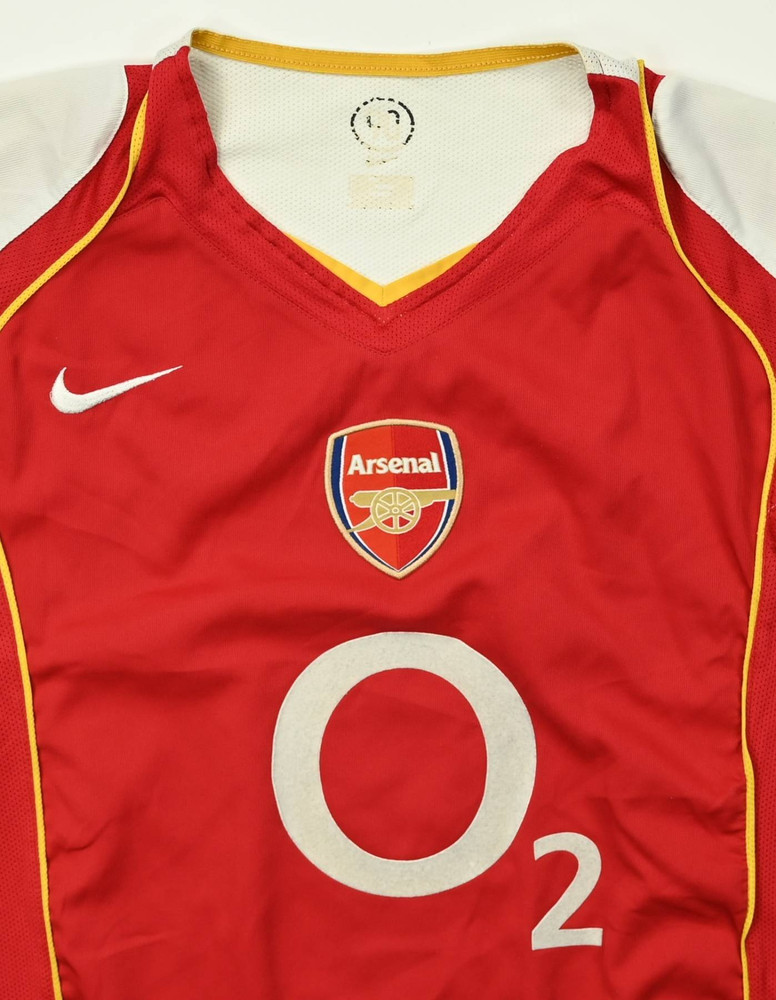 2004-05 ARSENAL LONDON SHIRT L