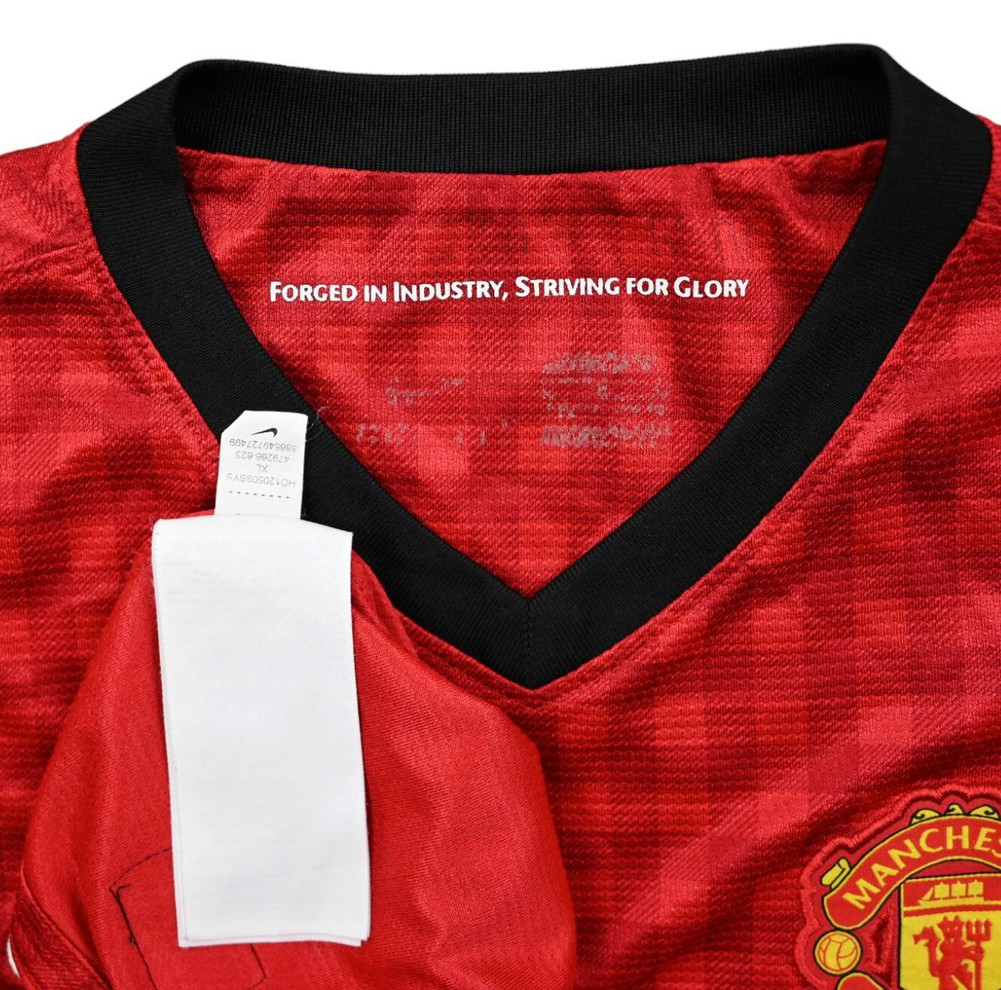 2012-13 MANCHESTER UNITED *GIGGS* SHIRT XL.BOYS
