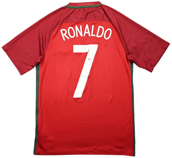 2016-18 PORTUGAL *RONALDO* SHIRT S