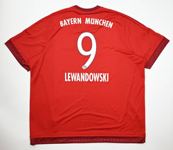2015-16 BAYERN MUNCHEN *LEWANDOWSKI* SHIRT 3XL