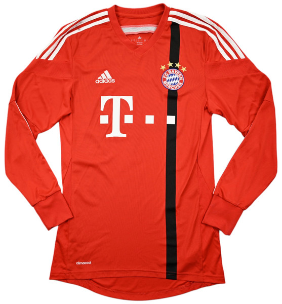 2014-15 BAYERN MUNCHEN *NEUER* GOALKEEPER LONGSLEEVE SHIRT S
