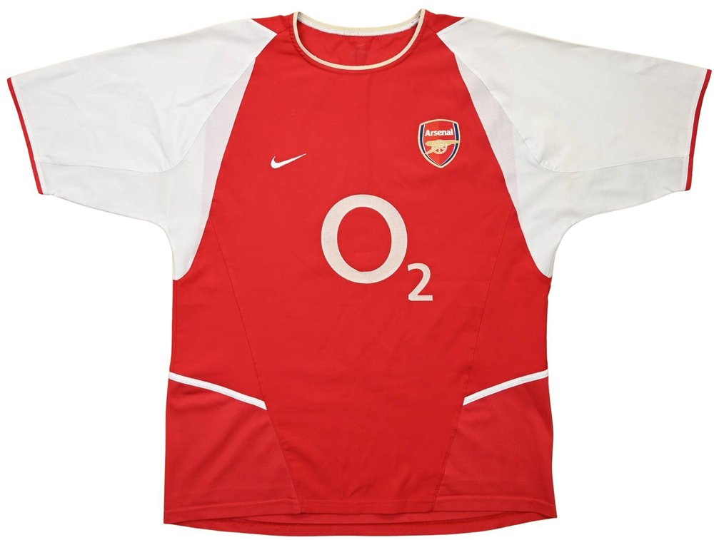 2002-04 ARSENAL LONDON SHIRT XL