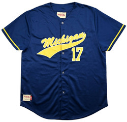 MICHIGAN WOLVERINES BASEBALL SHIRT XL