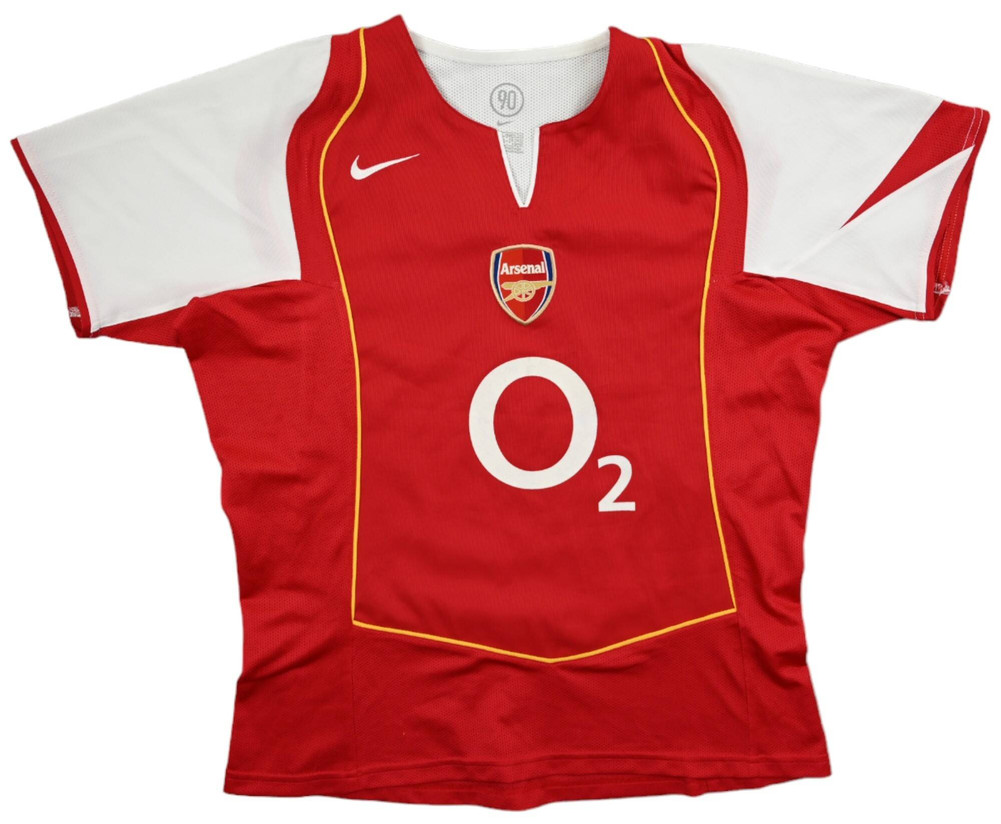 2004-05 ARSENAL LONDON SHIRT WOMENS L