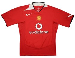 2004-06 MANCHESTER UNITED *RONALDO* SHIRT M