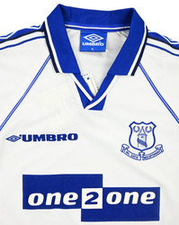 1998-99 EVERTON SHIRT M