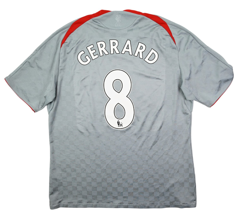 2008-09 LIVERPOOL *GERRARD* KOSZULKA XXL