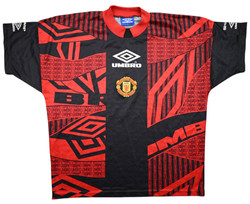 1994-95 MANCHESTER UNITED SHIRT L